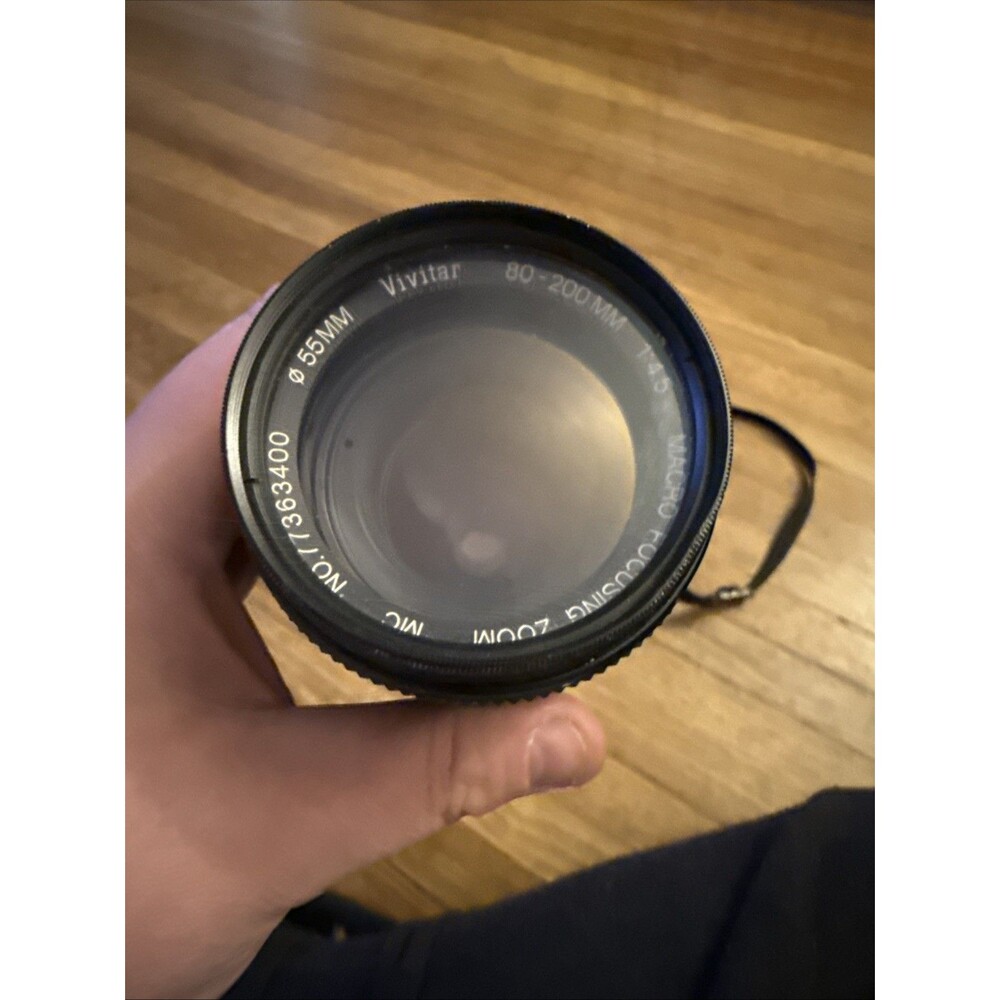 Nikon EM with 80-200mm‎ Vivitar(Kobori) Sunpak Flash Works - Picture 15 of 16